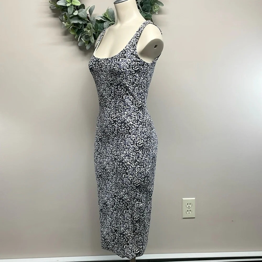 Peruvian Connection Pima Cotton Sleeveless Sheath Tank Dress XS